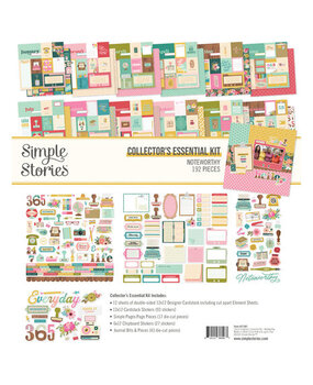 Simple Stories Noteworthy 12x12 Inch Collector's Essential Kit (21301) Simple Stories Noteworthy 12x12 Inch Collector's Essential Kit (21301)