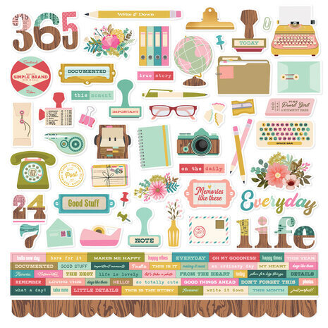 Simple Stories Noteworthy 12x12 Inch Collector's Essential Kit (21301) Simple Stories Noteworthy 12x12 Inch Collector's Essential Kit (21301)