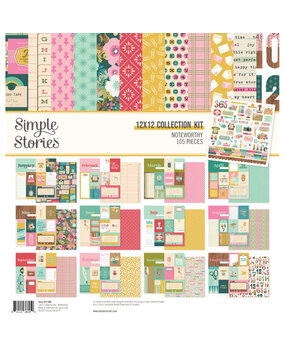 Simple Stories Noteworthy 12x12 Inch Collection Kit (21300) Simple Stories Noteworthy 12x12 Inch Collection Kit (21300)