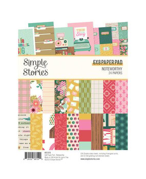 Simple Stories Noteworthy 6x8 Inch Paper Pad (21315) Simple Stories Noteworthy 6x8 Inch Paper Pad (21315)