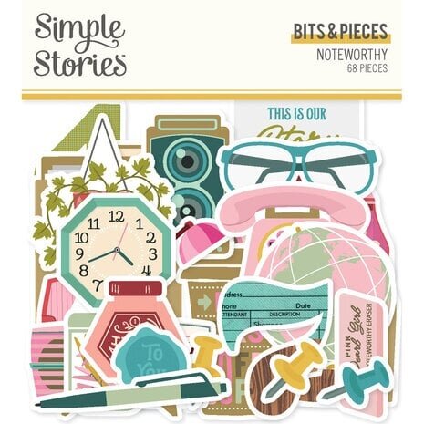 Simple Stories Noteworthy Bits & Pieces (21318) Simple Stories Noteworthy Bits & Pieces (21318)