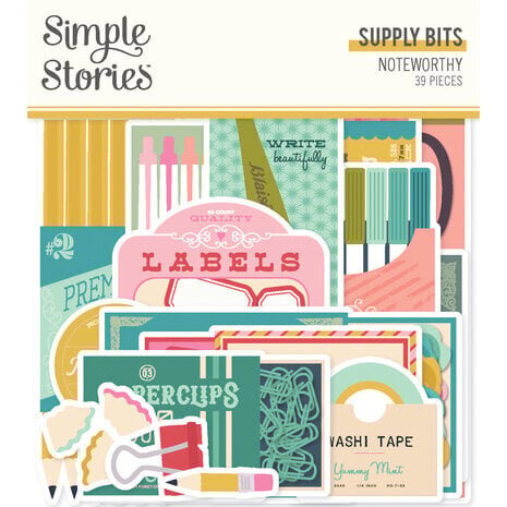 Simple Stories Noteworthy Supply Bits (21321) Simple Stories Noteworthy Supply Bits (21321)