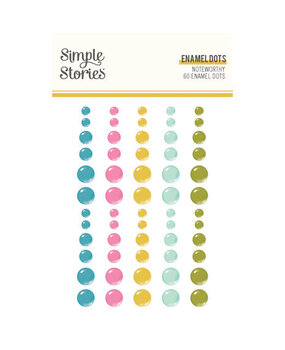 Simple Stories Noteworthy Enamel Dots (21328) Simple Stories Noteworthy Enamel Dots (21328)