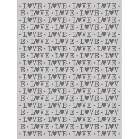 Simple Stories Simple Vintage Love Story Stencil LOVE (21435) Simple Stories Simple Vintage Love Story Stencil LOVE (21435)