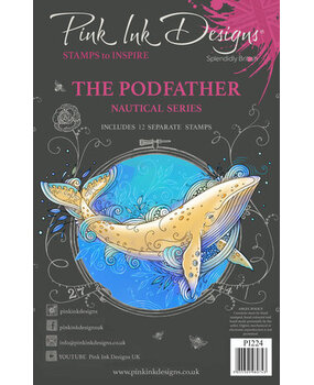Pink Ink Designs Nautical Series The Podfather A5 Clear Stamps (PI224) Pink Ink Designs Nautical Series The Podfather A5 Clear Stamps (PI224)