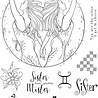 Pink Ink Designs Astrology Series Gemini Sisters A5 Clear Stamps (PI245) Pink Ink Designs Astrology Series Gemini Sisters A5 Clear Stamps (PI245)