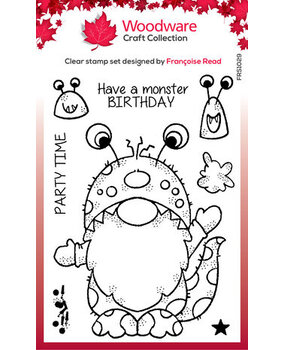 Woodware Monster Gnome Clear Stamps (FRS1029)