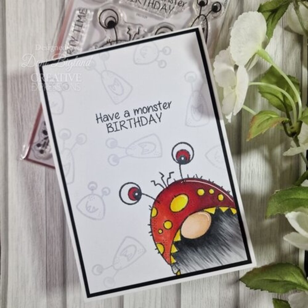 Woodware Monster Gnome Clear Stamps (FRS1029)