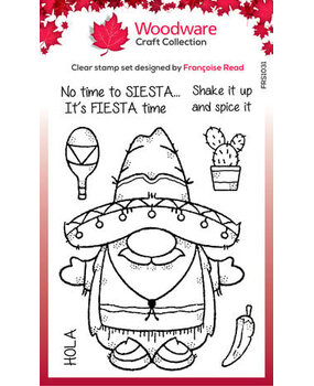 Woodware Fiesta Time Clear Stamps (FRS1031)