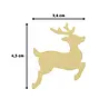 Vaessen Creative Figuurpons Jumbo Rendier (21437-019) Vaessen Creative Figuurpons Jumbo Rendier (21437-019)