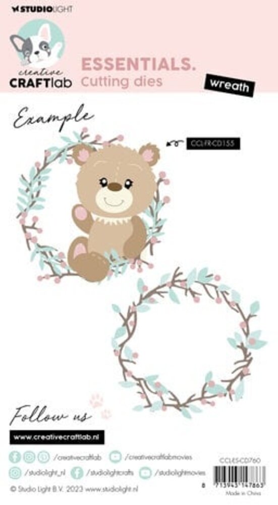 Creative Craftlab Essentials Dies Wreath (CCL-ES-CD760) Creative Craftlab Essentials Dies Wreath (CCL-ES-CD760)