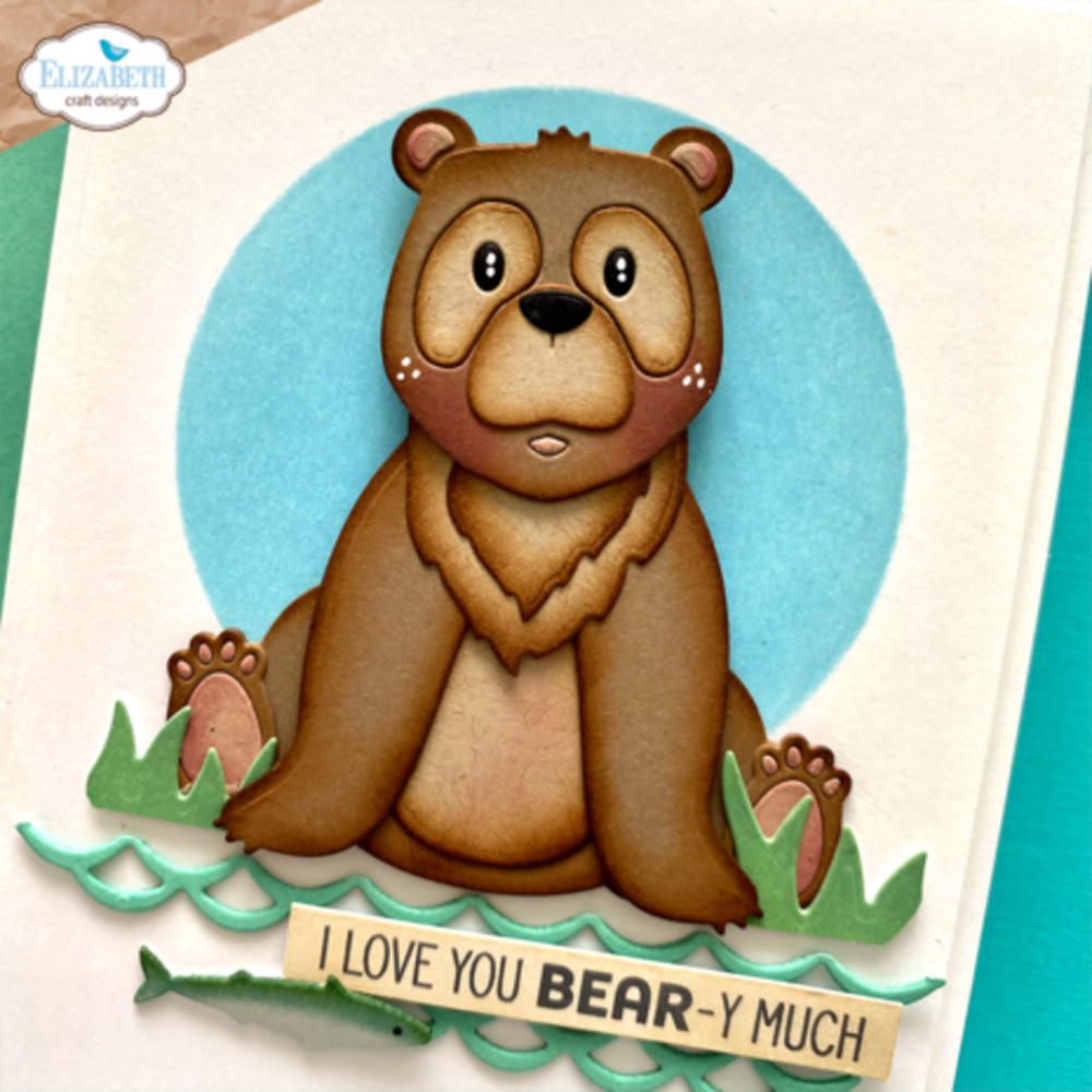 Elizabeth Craft Designs Oli the Bear Dies (2092) Elizabeth Craft Designs Oli the Bear Dies (2092)