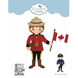 Elizabeth Craft Designs Peter the Mountie Dies (2095)