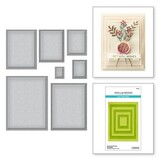 Spellbinders Scored and Pierced Rectangles Dies (S4-904)