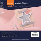 Vaessen Creative Acetate Sheets 6x6 Inch (2930-001)