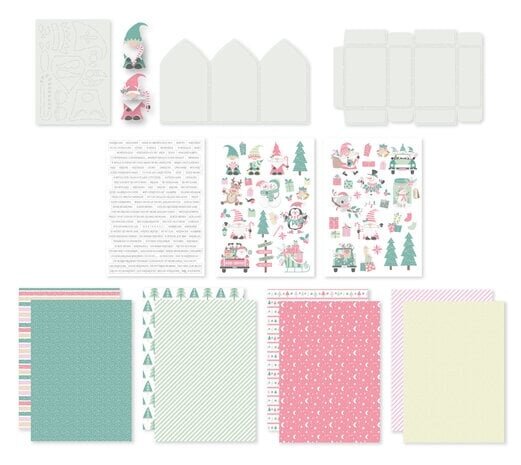 Dutch Doobadoo Limited Edition Crafty Kit Knippen en Plakken met Jaap - Dear Santa (473.013.001)