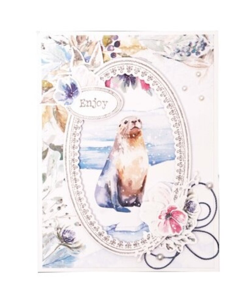 Studio Light Arctic Winter 12x12 Inch Scrap Paper Pad (SL-AW-PP125)