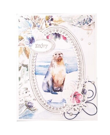 Studio Light Arctic Winter 12x12 Inch Scrap Paper Pad (SL-AW-PP125)