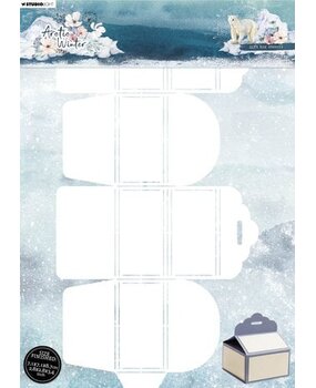 Studio Light Arctic Winter Craft Stencil Giftbox (SL-AW-STEN02)