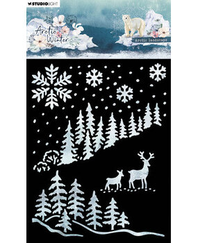 Studio Light Arctic Winter Masking Stencil Arctic Landscape (SL-AW-MASK253) Studio Light Arctic Winter Masking Stencil Arctic Landscape (SL-AW-MASK253)