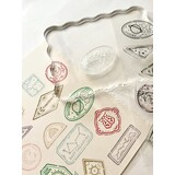 Nikki Dotti Passport Clear Stamps A6 Celestial