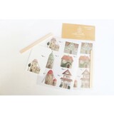 Nikki Dotti Rub-on Stickers A6 Houses