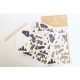 Nikki Dotti Rub-on Stickers A6 Into the Mountains