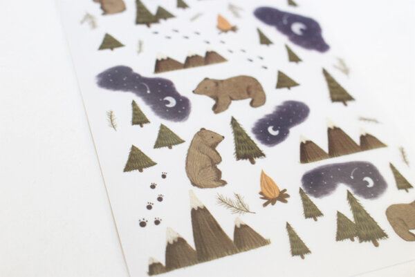 Nikki Dotti Rub-on Stickers A6 Into the Mountains Nikki Dotti Rub-on Stickers A6 Into the Mountains