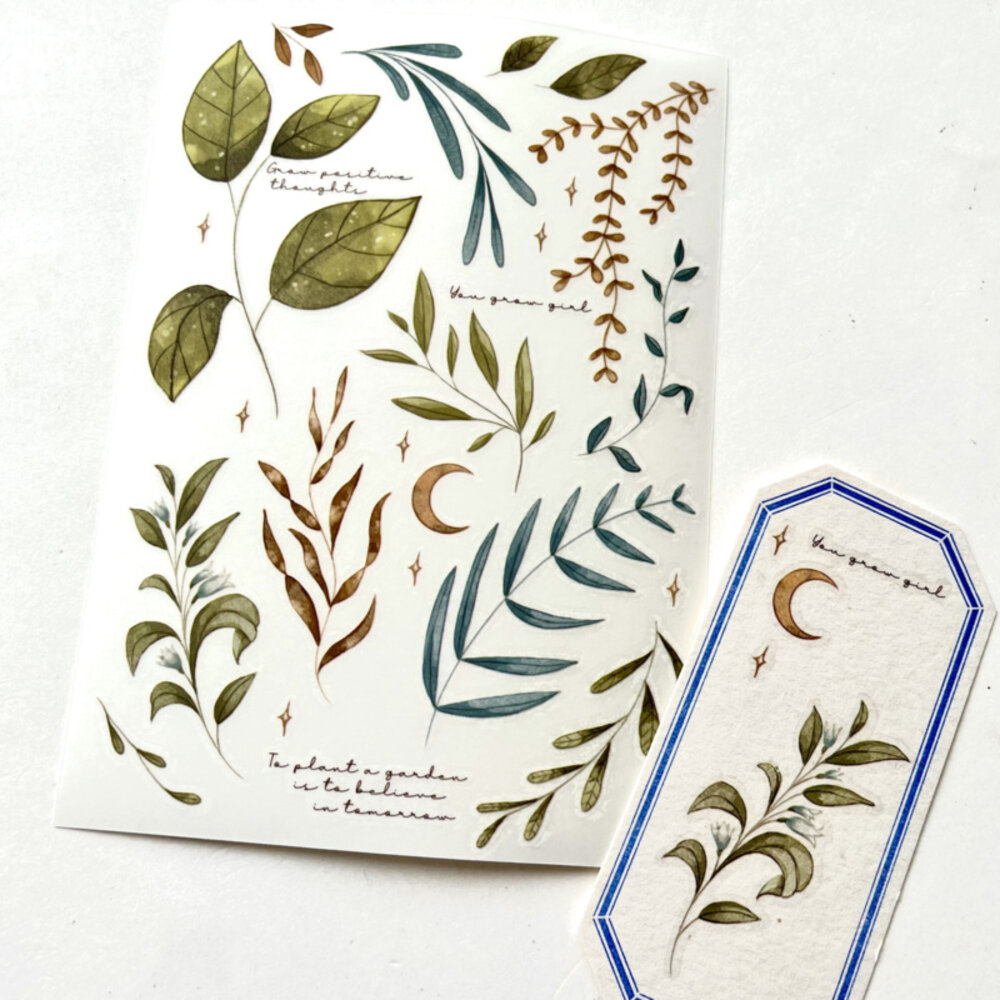 Nikki Dotti Rub-on Stickers A6 Aim for the Moon Nikki Dotti Rub-on Stickers A6 Aim for the Moon