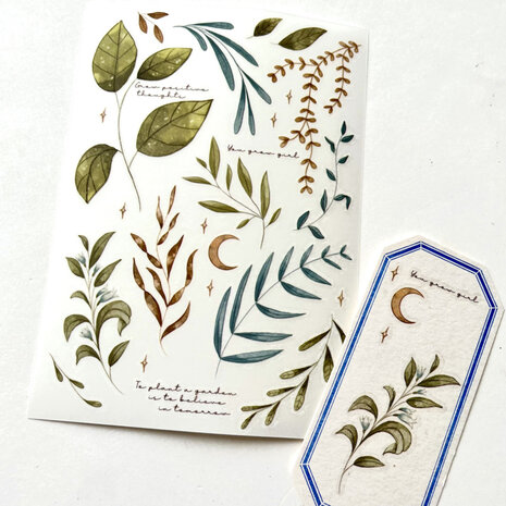 Nikki Dotti Rub-on Stickers A6 Aim for the Moon Nikki Dotti Rub-on Stickers A6 Aim for the Moon