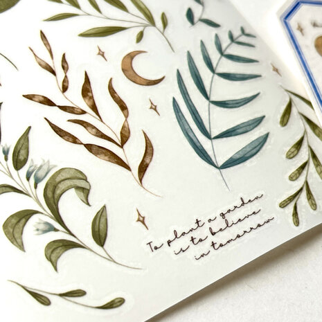 Nikki Dotti Rub-on Stickers A6 Aim for the Moon Nikki Dotti Rub-on Stickers A6 Aim for the Moon