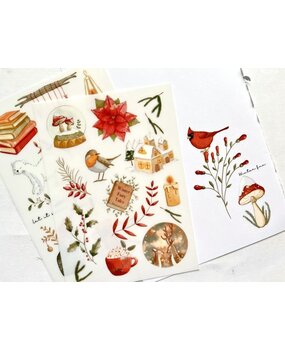 Nikki Dotti Rub-on Stickers A6 Winter Fun Nikki Dotti Rub-on Stickers A6 Winter Fun