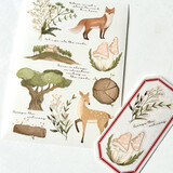 Nikki Dotti Rub-on Stickers A6 Treasures
