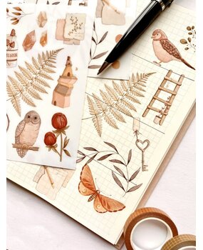 Nikki Dotti Rub-on Stickers A6 Fairy Tales