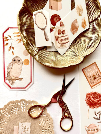 Nikki Dotti Rub-on Stickers A6 Fairy Tales