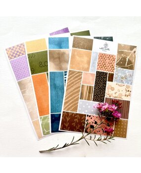 Nikki Dotti Stickerset A6 Patterns (4 vellen) Nikki Dotti Stickerset A6 Patterns (4 vellen)