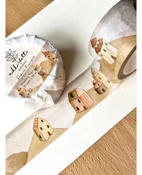 Nikki Dotti Washi Tape 25mm Desert Houses