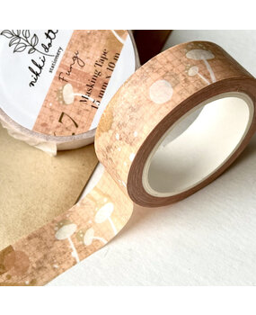Nikki Dotti Washi Tape 15mm Fungi Nikki Dotti Washi Tape 15mm Fungi