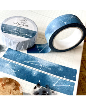 Nikki Dotti Washi Tape 15mm Galaxy