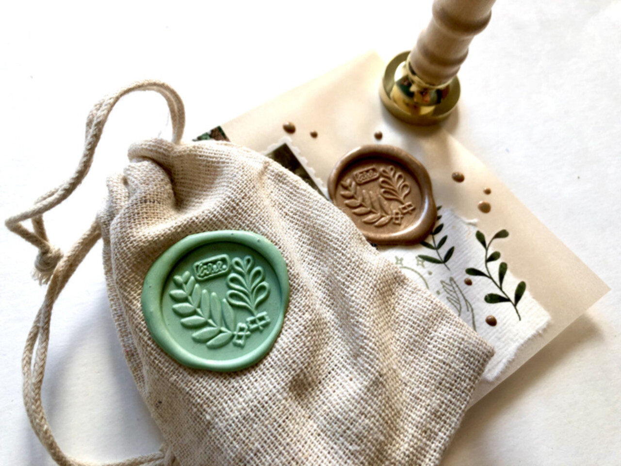 Nikki Dotti Wax Seal Stamp Herbarium 2 Nikki Dotti Wax Seal Stamp Herbarium 2