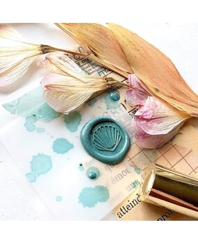 Nikki Dotti Wax Seal Stamp Mini Shell Nikki Dotti Wax Seal Stamp Mini Shell