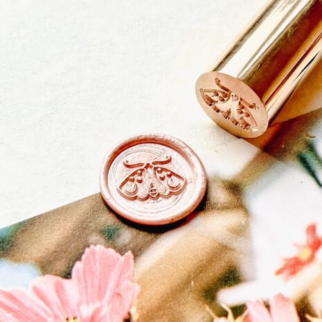 Nikki Dotti Wax Seal Stamp Mini Moth Nikki Dotti Wax Seal Stamp Mini Moth