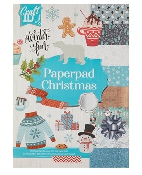 Craft ID Winter Fun A4 Christmas Paperpad (CR1176K/GE)