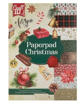 Craft ID For You A4 Christmas Paperpad (CR1176K/GE) Craft ID For You A4 Christmas Paperpad (CR1176K/GE)