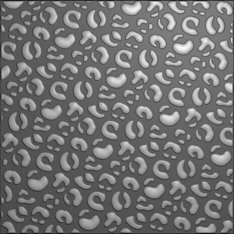 Nellie Snellen 3D Embossing Folder Leopard (EF3D081)