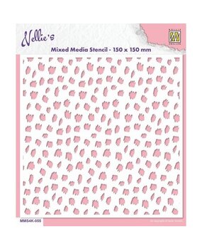 Nellie Snellen Cheetah Masking Stencil (MMS4K-055)*