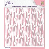 Nellie Snellen Zebra Masking Stencil (MMS4K-056)