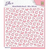Nellie Snellen Leopard Masking Stencil (MMS4K-057)*