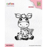 Nellie Snellen Clear Stamp Zebra (NCCS054)