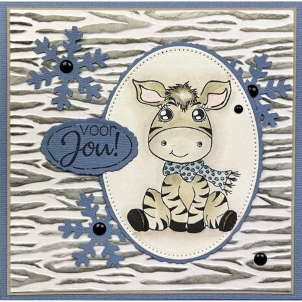 Nellie Snellen Clear Stamp Zebra (NCCS054) Nellie Snellen Clear Stamp Zebra (NCCS054)